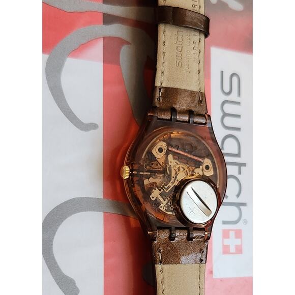 Swatch watch COFFEE MILL GF400 1995 Standard Gents New old stock - Picture 8 of 14